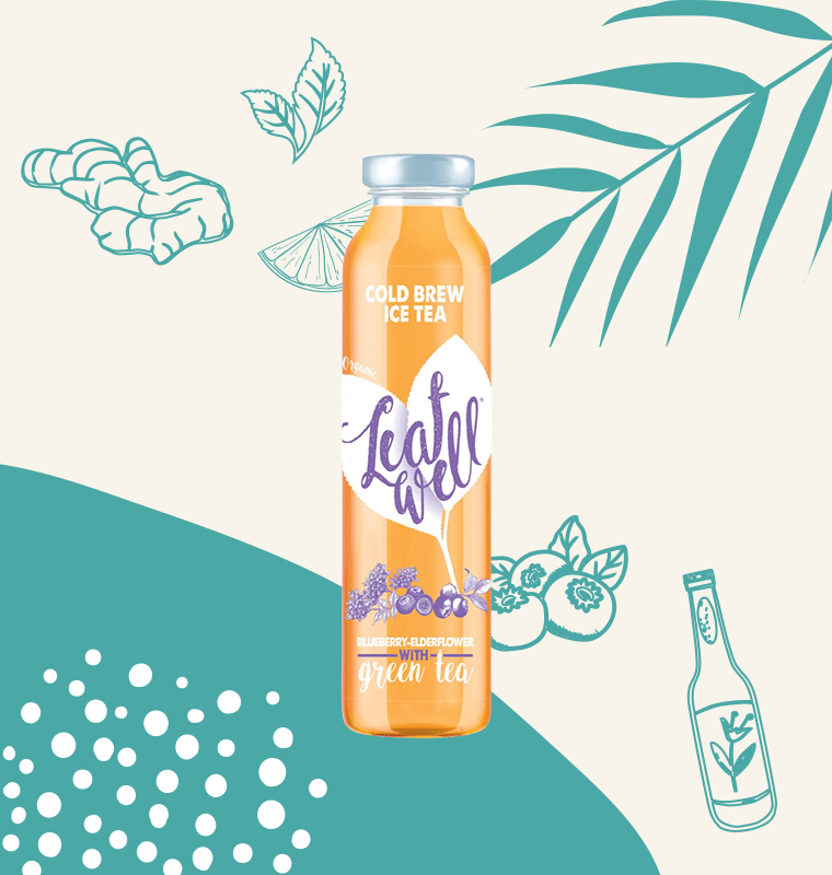 Leafwell Myrtille Bio Thé infusé à froid